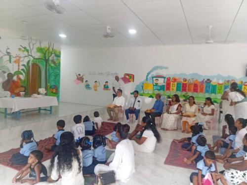 ඇටම්පොලවත්ත පෙර පාසල සංවිධානය කරන ලද ධර්මදේශනාව